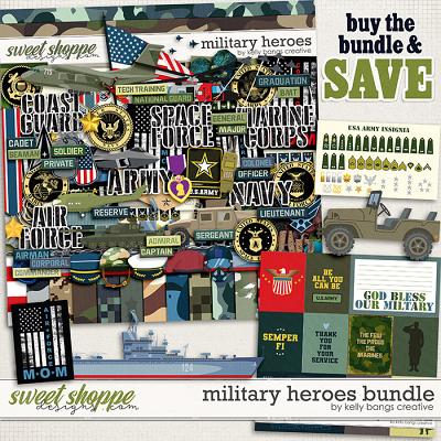 Military Heroes Bundle by Kelly Bangs Creative