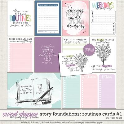 Story Foundations: Routines Cards #1 by Traci Reed Story Foundations: Routines Cards #1 by Traci Reed