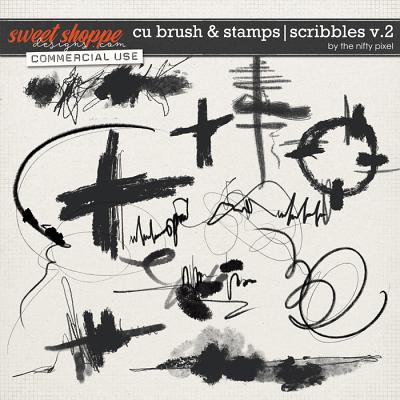 CU BRUSH & STAMPS | SCRIBBLES V.2 by The Nifty Pixel
