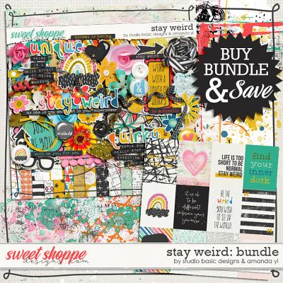 Stay Weird Bundle by Amanda Yi & Studio Basic Designs
