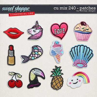 CU Mix 240 - patches by WendyP Designs
