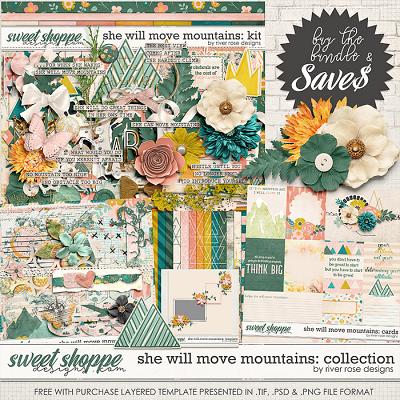 She Will Move Mountains: Collection + FWP by River Rose Designs