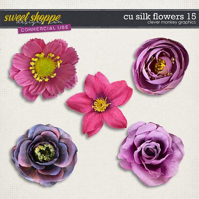CU Silk Flowers 15 by Clever Monkey Graphics    
