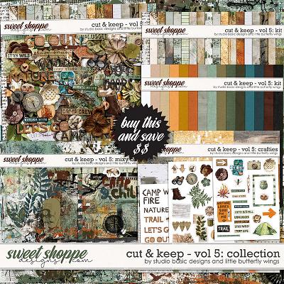 Cut & Keep - Vol. 5: Collection by Studio Basic & Little Butterfly Wings