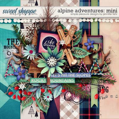 alpine adventures mini:  freebee from simple pleasure designs by jennifer fehr