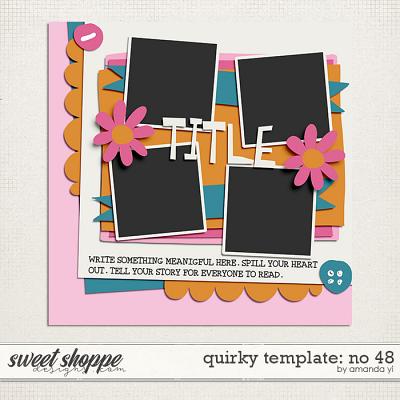 Quirky template no. 48 by Amanda Yi