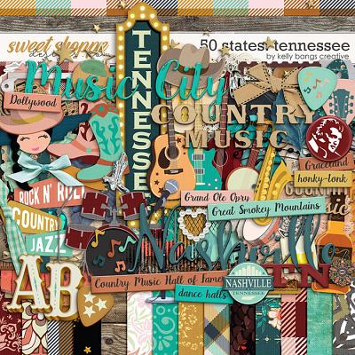 50 States: Tennessee by Kelly Bangs Creative