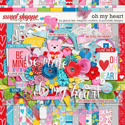 Oh My Heart by Grace Lee, Meghan Mullens and Ponytails Designs