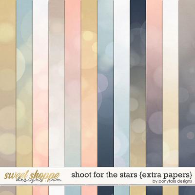 Shoot for the Stars Extra Papers by Ponytails