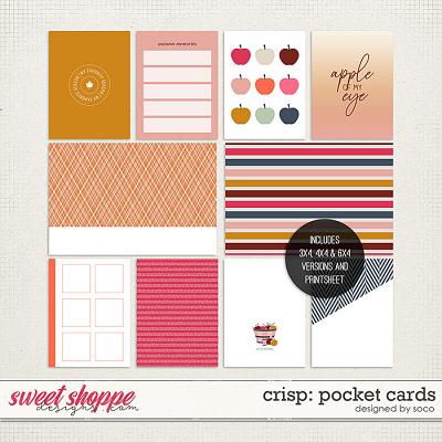 Crisp: Pocket Cards | Designed by Soco