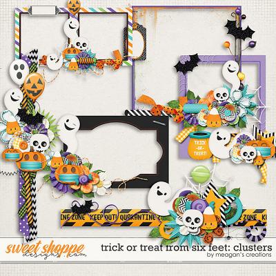 Trick or Treat From Six Feet: Clusters by Meagan's Creations