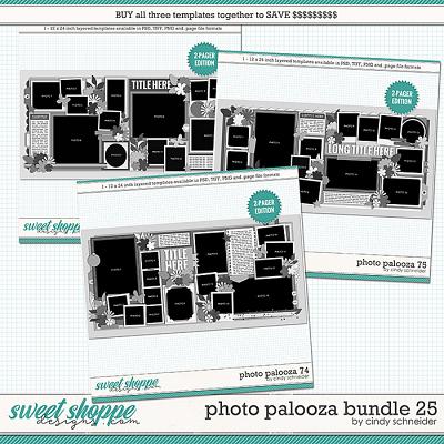 Cindy's Layered Templates - Photo Palooza Bundle 25 by Cindy Schneider