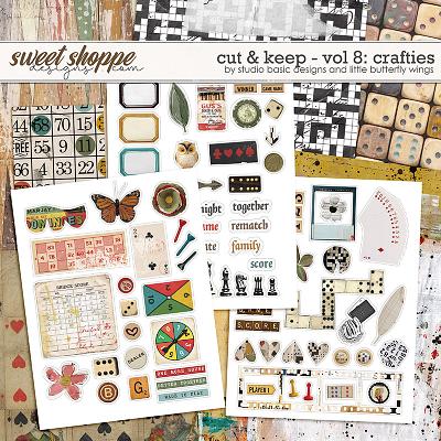 Cut & Keep - Vol. 8: Crafties by Studio Basic & Little Butterfly Wings Cut & Keep - Vol. 8: Crafties by Studio Basic & Little Butterfly Wings