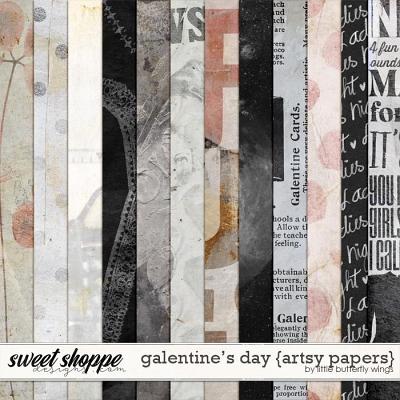 Galentine's day {artsy papers} by Little Butterfly Wings