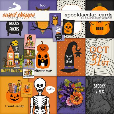 Spooktacular Cards by Clever Monkey Graphics Spooktacular Cards by Clever Monkey Graphics