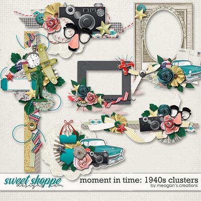 Moment in Time: 1940s Clusters by Meagan's Creations