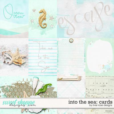 Into the Sea: Cards by River Rose Designs