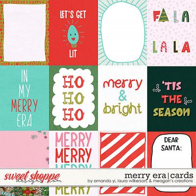 Merry Era: Cards by Amanda Yi, Laura Wilkerson and Meagan's Creations