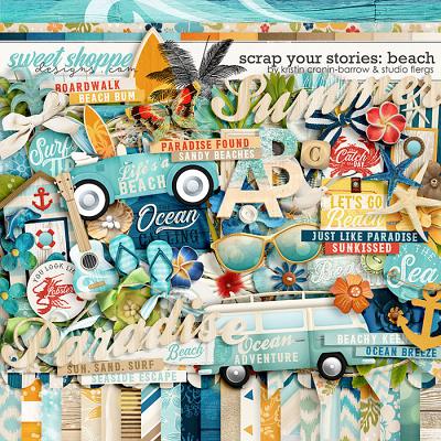 Scrap Your Stories: Beach by Studio Flergs & Kristin Cronin-Barrow