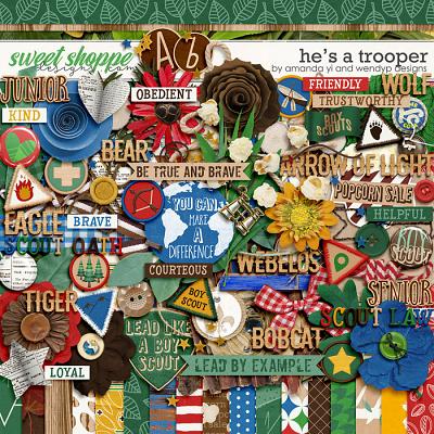 He's A Trooper by Amanda Yi & WendyP Designs