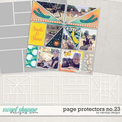 Page protectors no.23 by WendyP Designs 