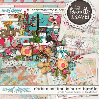 Christmas time is here bundle: Simple Pleasure Designs by Jennifer Fehr 