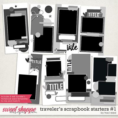 Traveler's Scrapbook Starters #1 by Traci Reed