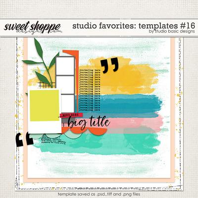 Studio Favorites: Templates #16 by Studio Basic