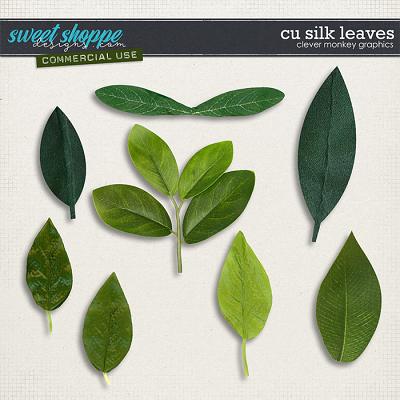 CU Silk Leaves by Clever Monkey Graphics