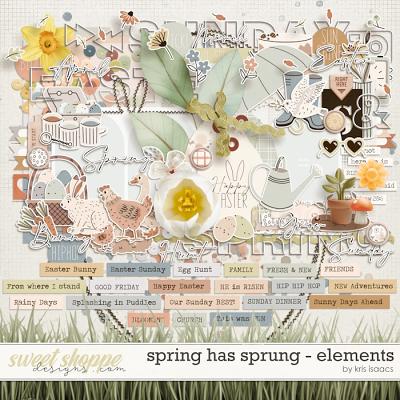 Spring Has Sprung | Elements - by Kris Isaacs Designs