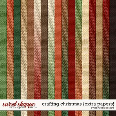 Crafting Christmas Extra Papers by Ponytails