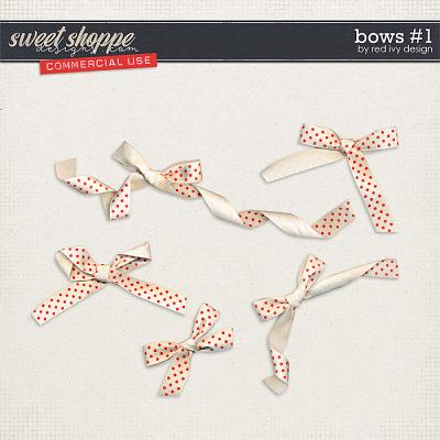 CU Bows #1 by Red Ivy Design