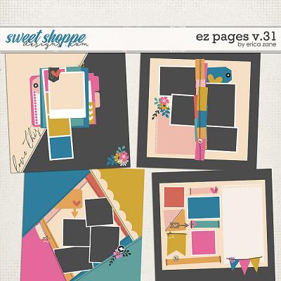 EZ Pages v.31 Templates by Erica Zane