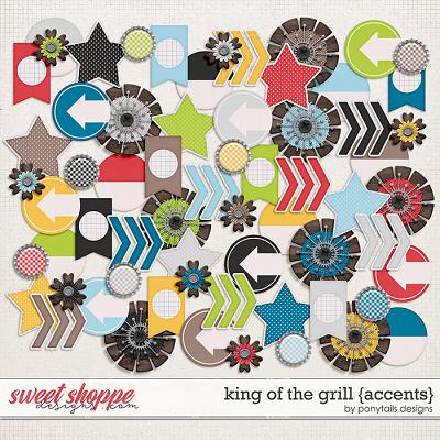 King of the Grill Accents by Ponytails