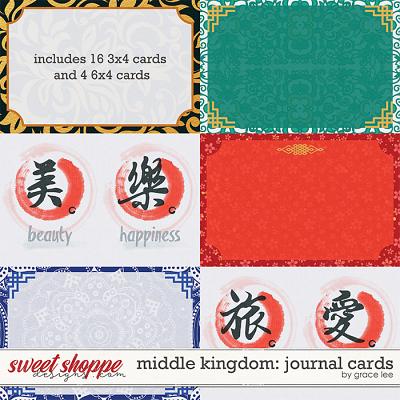 Middle Kingdom: Journal Cards by Grace Lee