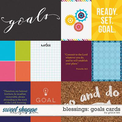 Blessings: Goals Cards by Grace Lee