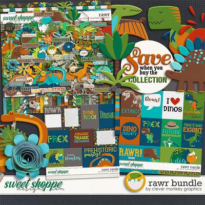 Rawr Bundle by Clever Monkey Graphics 