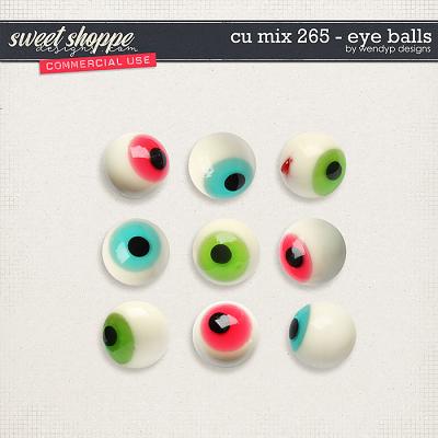 CU Mix 265 - Eye balls by WendyP Designs