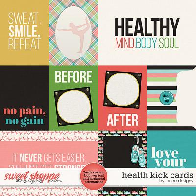 Health Kick Cards by JoCee Designs