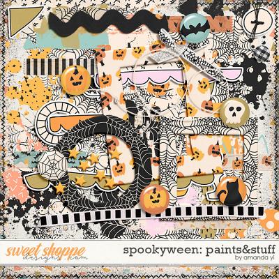 Spookyween: paints&stuff by Amanda Yi