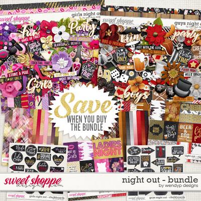 Night out - mega bundle by WendyP Designs