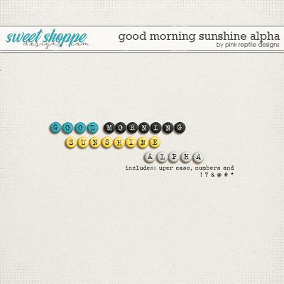 Good Morning Sunshine Alpha by Pink Reptile Designs