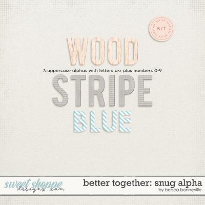 Better Together: Snug Alpha by Becca Bonneville