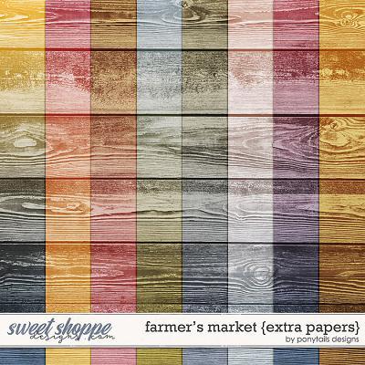 Farmer's Market Extra Papers by Ponytails
