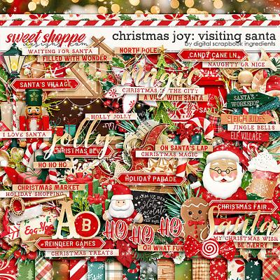 Christmas Joy: Visiting Santa by Digital Scrapbook Ingredients