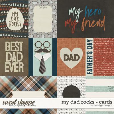 My dad rocks - Cards by WendyP Designs