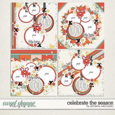 Celebrate the Season Layered Templates by Amber