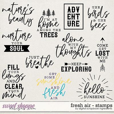 Fresh Air | Stamps by Digital Scrapbook Ingredients