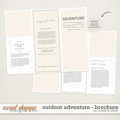 Outdoor Adventure | Brochure - by Humble & Create