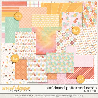 Sunkissed Patterned Cards by Traci Reed